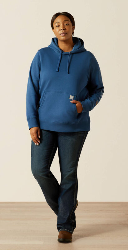 Rebar Graphic Hoodie Full Plus